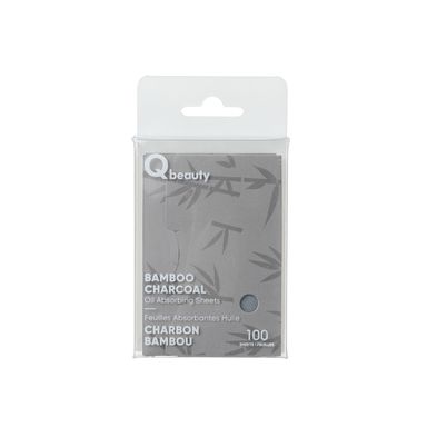 Set Hojas Absorbentes Qbeauty Bambú