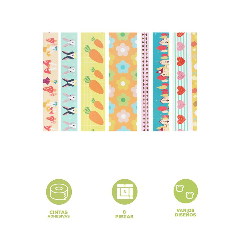 Set-Cintas-Adhesivas-Estampados-Vintage-Washi-Multicolor-8-Piezas-3-31368