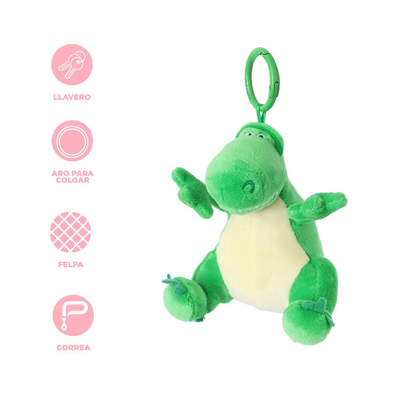 Llavero-Disney-Rex-Felpa-Verde-14-cm-3-31437