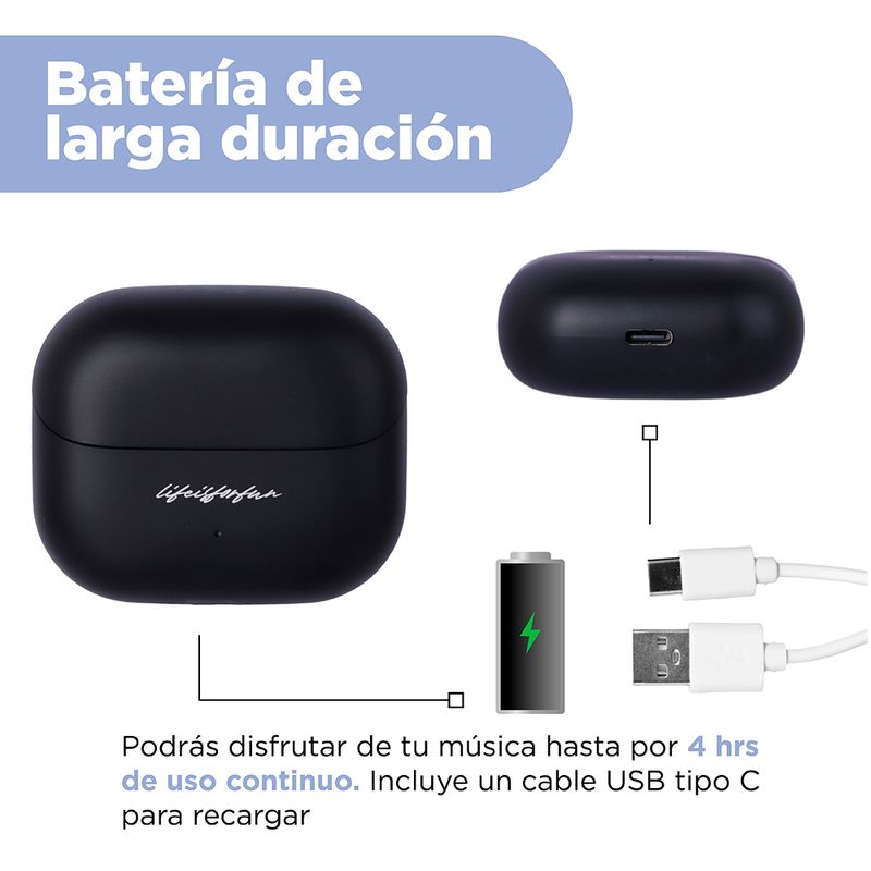 Aud-fonos-Inal-mbricos-Con-Estuche-Life-Is-For-Fun-Sint-ticos-Negros-6-31447