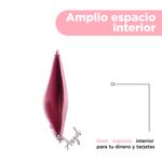 Monedero-Disney-ngel-Sint-tico-Rosa-11x9x1-cm-4-31457
