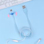 Cable-De-Carga-Y-Datos-Con-Funda-Disney-Stitch-USB-A-Lightning-Sint-tico-Azul-2-31459