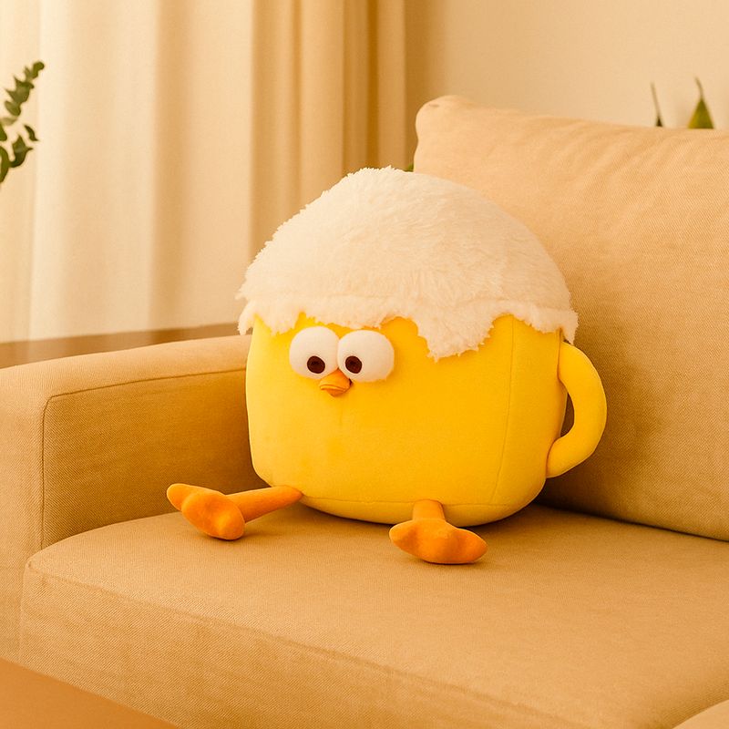 Peluche-DunDun-En-Forma-De-Tarrito-De-Cerveza-Felpa-Amarillo-28-5x24-5-cm-2-31471