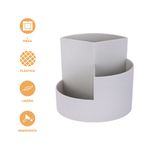 Organizador-De-Escritorio-Portal-pices-Sint-tico-Gris-12-5x11-3-cm-3-31481
