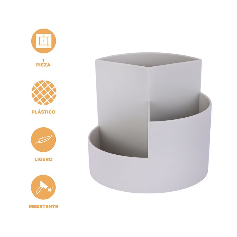 Organizador-De-Escritorio-Portal-pices-Sint-tico-Gris-12-5x11-3-cm-3-31481
