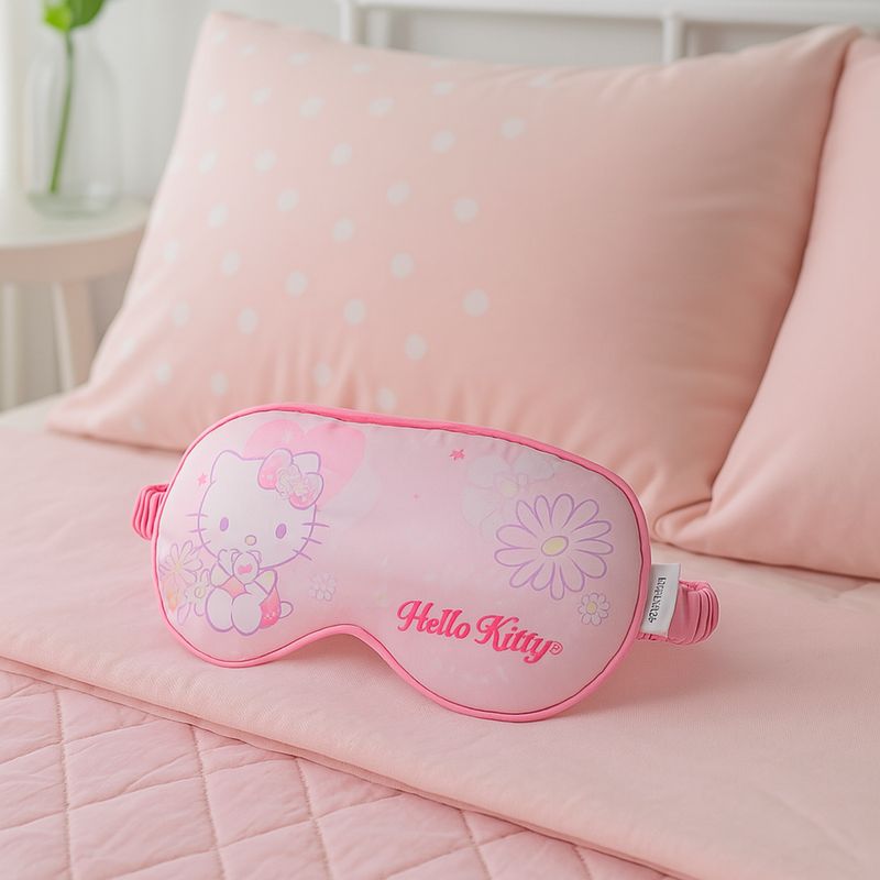 Antifaz-Para-Dormir-Sanrio-Hello-Kitty-95-Poli-ster-5-Elastano-Rosa-20x10-cm-2-31502
