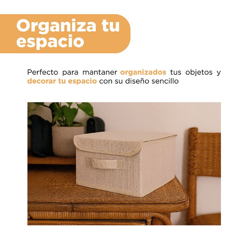 Organizador-Plegable-100-Poli-ster-Beige-26x20-cm-4-31503