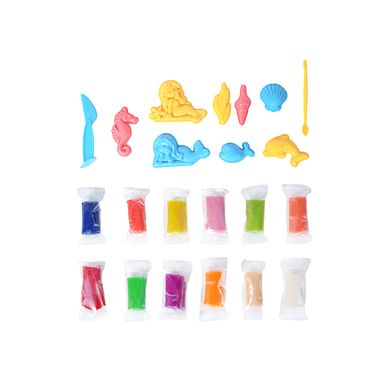 Set Plastilina Aventuras En El Mar Multicolor 12 Piezas