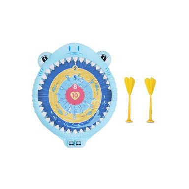 Juego De Dardos Con Tablero Magnético Sintético Azul 24.5x30 cm