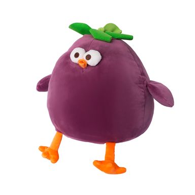Peluche DunDun En Forma De Mangostán Felpa Morado 25x23.5 cm