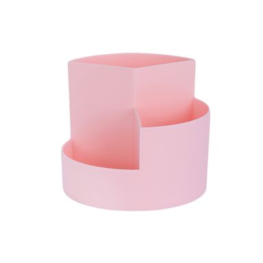 Organizador De Escritorio Portalápices Sintético Rosa 10.5x11.3 cm