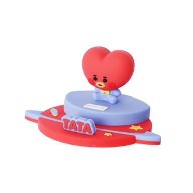 Soporte Para Celular De Escritorio BT21 Tata Colección Baby Silicona 11x8 cm