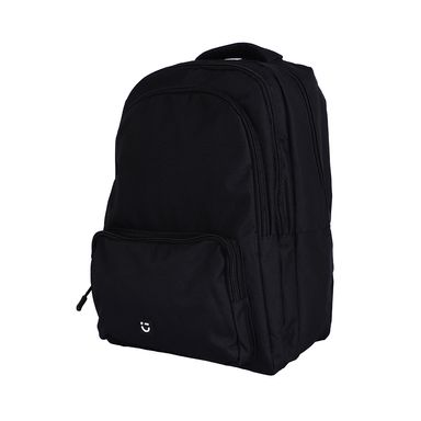 Mochila Casual Textil Negra 42x28x13 cm