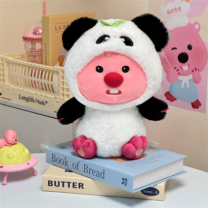 Peluche-LOOPY-Zanmang-Loopy-Disfrazado-De-Panda-Felpa-Multicolor-2-24863