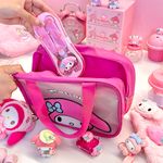 Neceser-De-Viaje-Sanrio-My-Melody-Impermeable-Sint-tico-Rosa-25x10x18-cm-2-17139