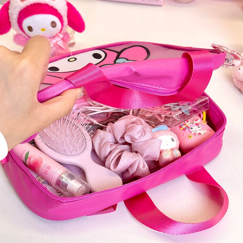 Neceser-De-Viaje-Sanrio-My-Melody-Impermeable-Sint-tico-Rosa-25x10x18-cm-3-17139