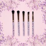 Set-Brochas-De-Maquillaje-Para-Sombras-Sparkling-Star-Rosas-9-7-cm-5-Piezas-2-13346