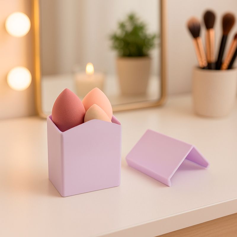 Set-Organizadores-Para-Esponjas-De-Maquillaje-Dise-o-De-Casitas-Sint-ticas-Multicolor-24-5x11-cm-2-Piezas-2-31627