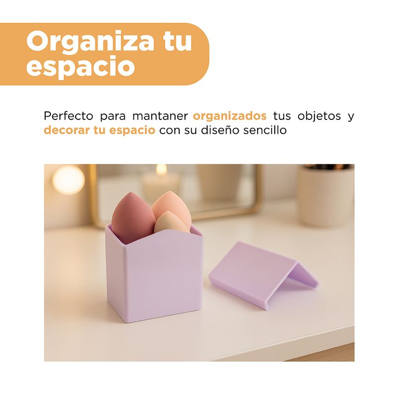 Set-Organizadores-Para-Esponjas-De-Maquillaje-Dise-o-De-Casitas-Sint-ticas-Multicolor-24-5x11-cm-2-Piezas-4-31627