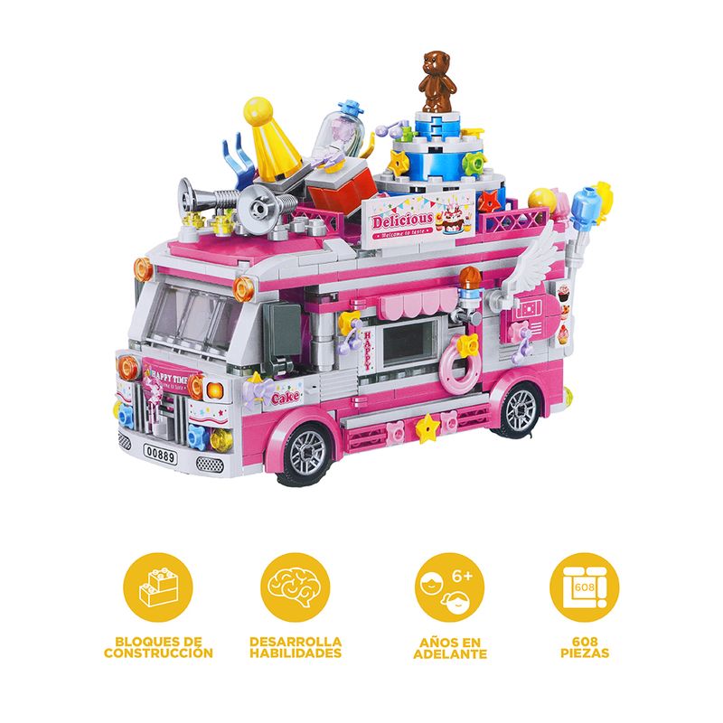 Bloques-De-Construcci-n-This-Is-Life-Camioncito-De-Postres-608-Piezas-3-31651