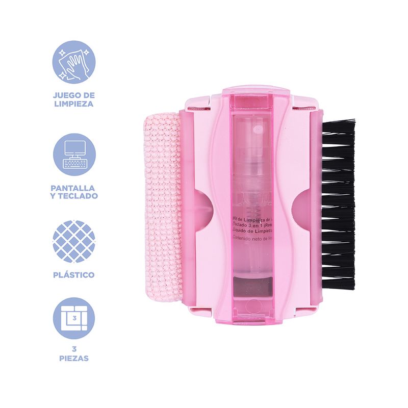 Kit-De-Limpieza-Para-Pantalla-Y-Teclado-3-En-1-Rosa-2-ml-3-Piezas-3-31656