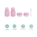 Kit-Botellas-De-Viaje-Sint-ticas-Rosas-30-ml-10-gr-5-Piezas-3-31675