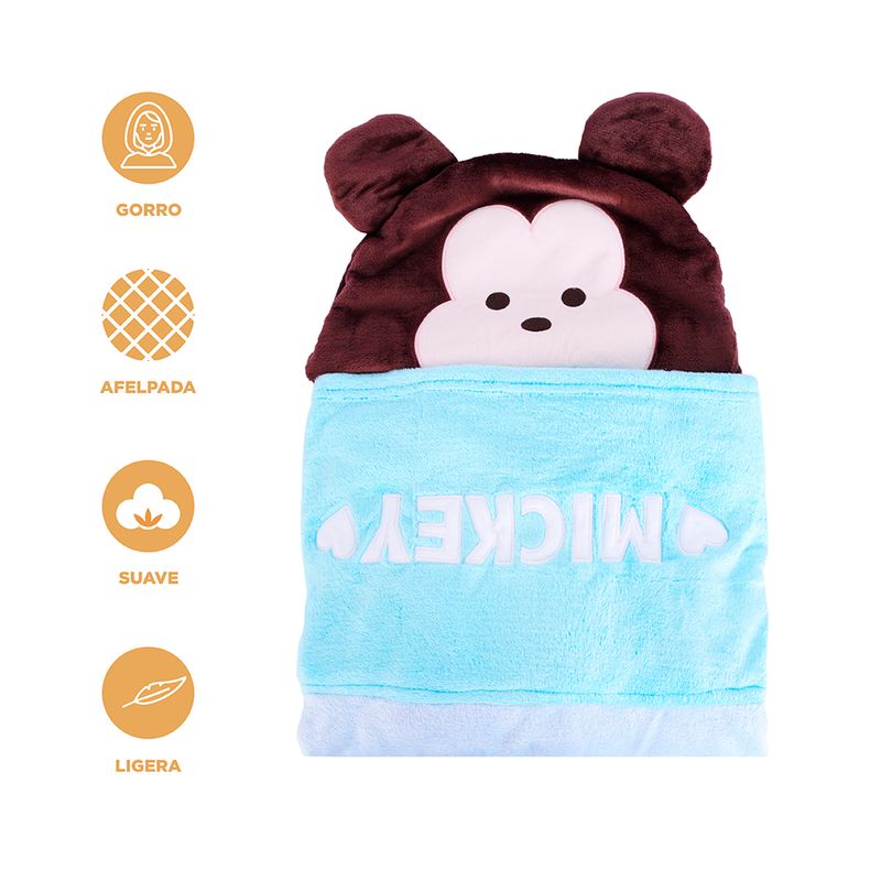 Manta-Con-Capucha-Disney-Mickey-Mouse-Tsum-Tsum-Textil-Azul-140x90-cm-3-31682
