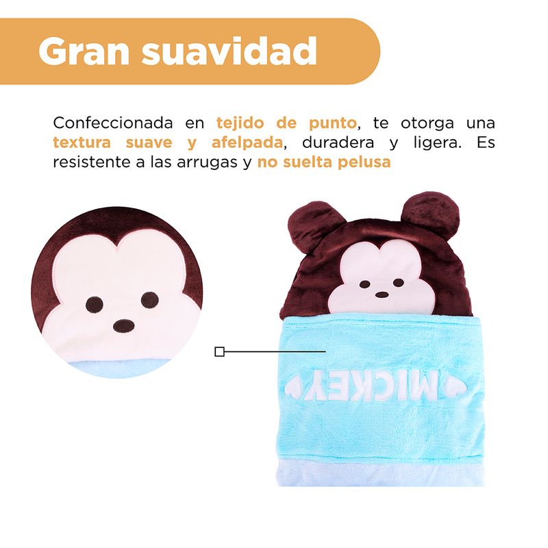 Manta-Con-Capucha-Disney-Mickey-Mouse-Tsum-Tsum-Textil-Azul-140x90-cm-5-31682