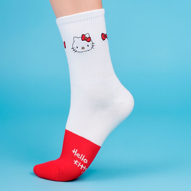 Calcetines-Para-Mujer-Sanrio-Hello-Kitty-Textiles-Multicolor-Talla-24-26-2-31729