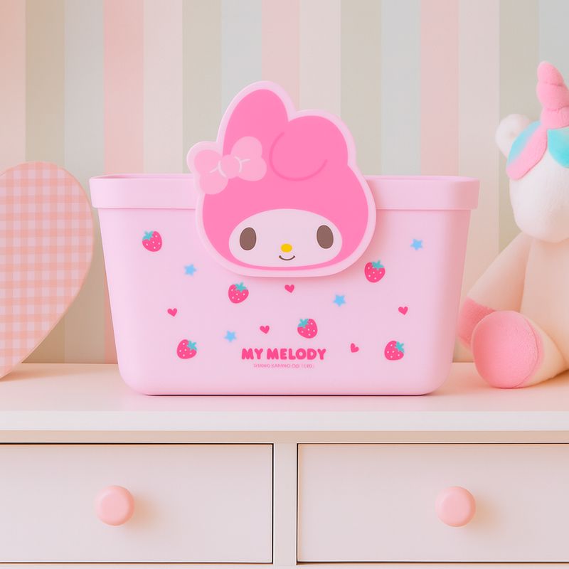 Cesta-De-Almacenamiento-Sanrio-My-Melody-Sint-tica-Rosa-19x13-5-cm-2-31744
