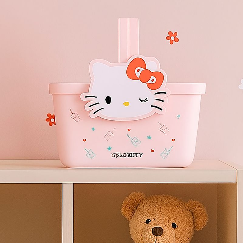 Cesta-De-Almacenamiento-Sanrio-Hello-Kitty-Sint-tica-Rosa-19x13-5-cm-2-31746