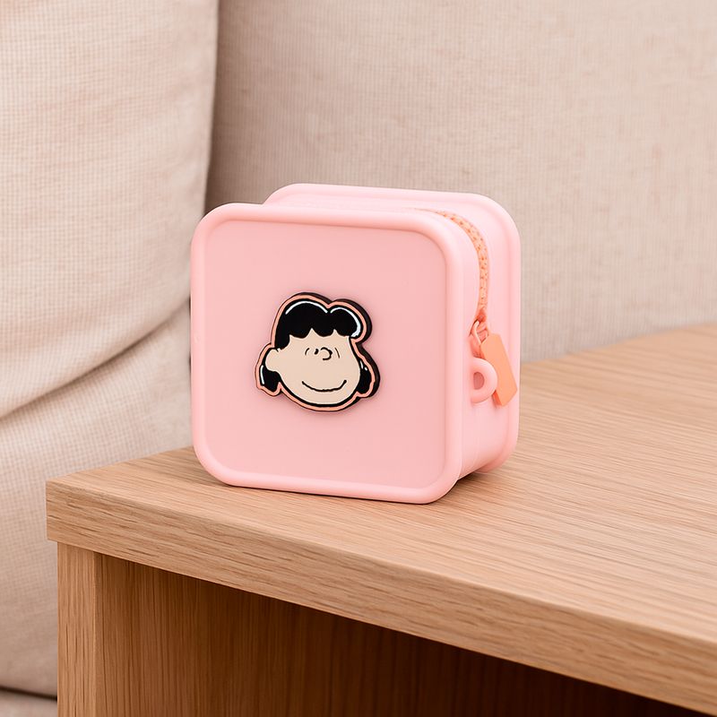 Monedero-Snoopy-Lucy-Silicona-Rosa-11-5x11x5-4-cm-2-31757