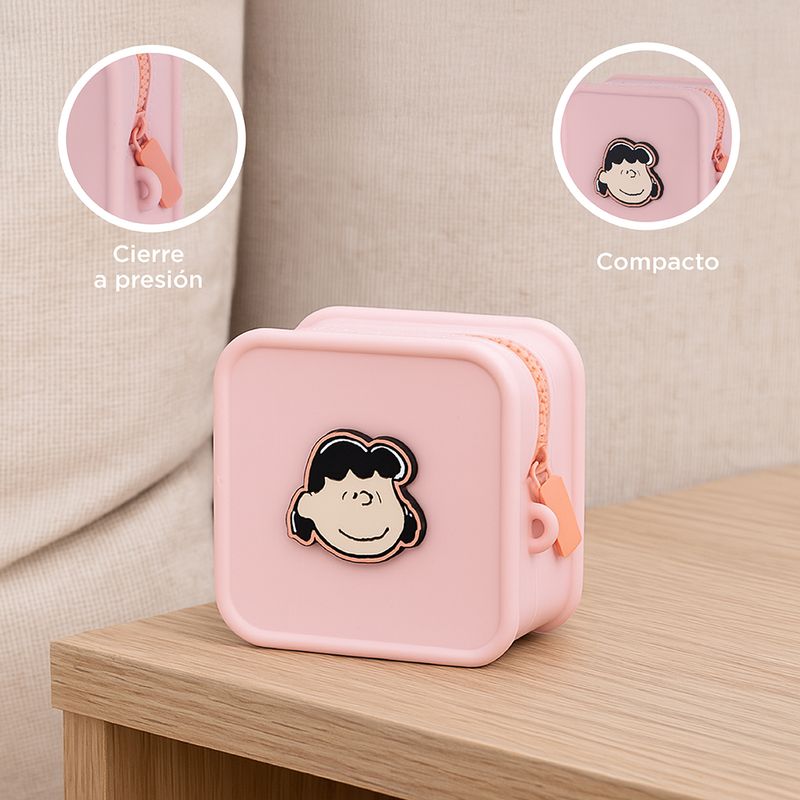 Monedero-Snoopy-Lucy-Silicona-Rosa-11-5x11x5-4-cm-5-31757