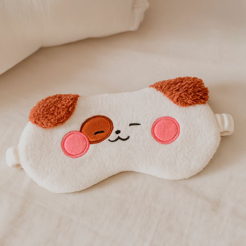 Antifaz-Para-Dormir-H-mster-Mini-Pals-Textil-Blanco-20x10-cm-2-31766