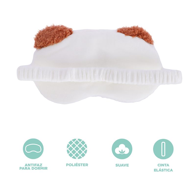 Antifaz-Para-Dormir-H-mster-Mini-Pals-Textil-Blanco-20x10-cm-3-31766