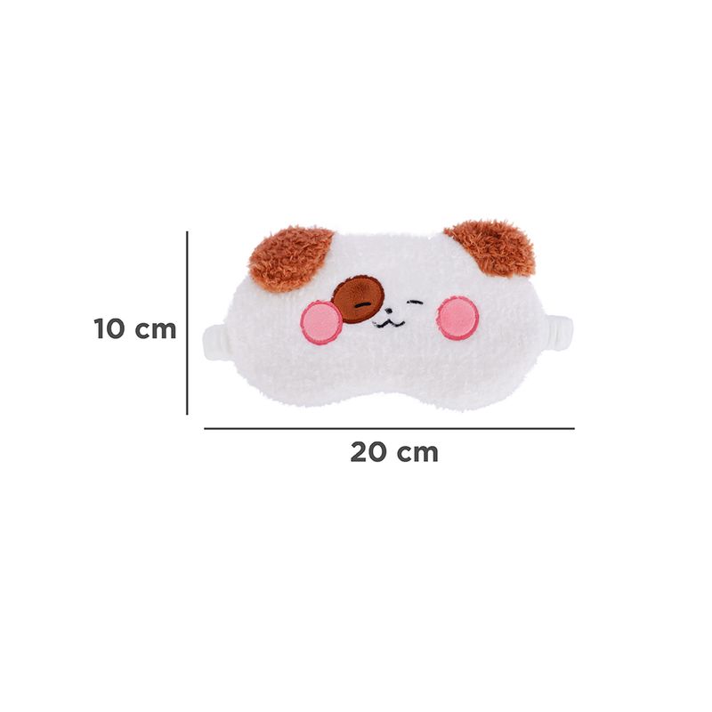 Antifaz-Para-Dormir-H-mster-Mini-Pals-Textil-Blanco-20x10-cm-5-31766
