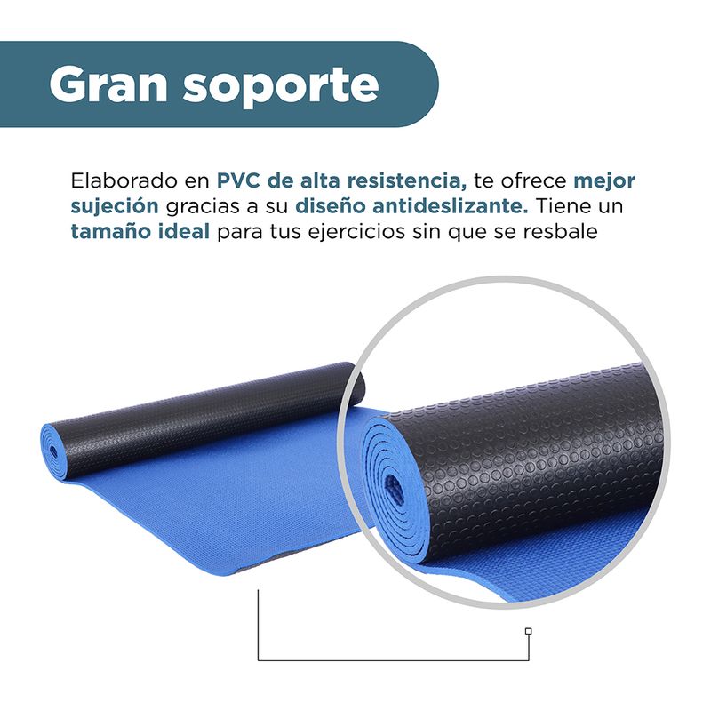 Tapete-De-Yoga-Antideslizante-PVC-Negro-173x61-cm-Doble-Cara-4-31769