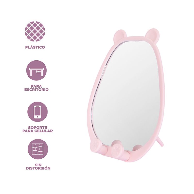 Espejo-De-Tocador-Con-Soporte-Para-Celular-Dise-o-De-Osito-Sint-tico-Rosa-19-5x15-cm-3-31810