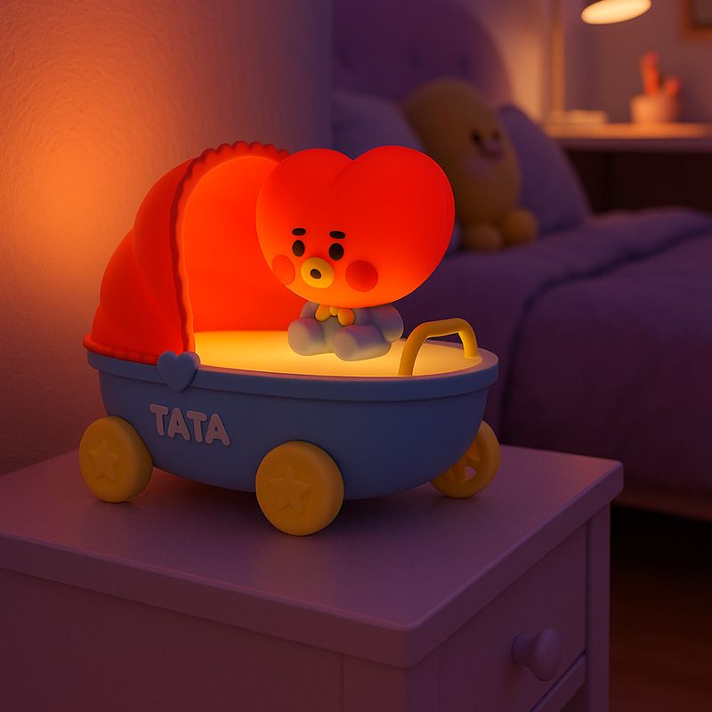 Figura-Decorativa-Con-Luz-BT21-Tata-Colecci-n-Baby-Sint-tica-Multicolor-6-2x8-cm-2-31833