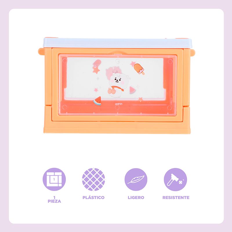 Organizador-De-Escritorio-BT21-RJ-Colecci-n-Baby-Sint-tico-Naranja-12x8-2x7-3-cm-3-31847