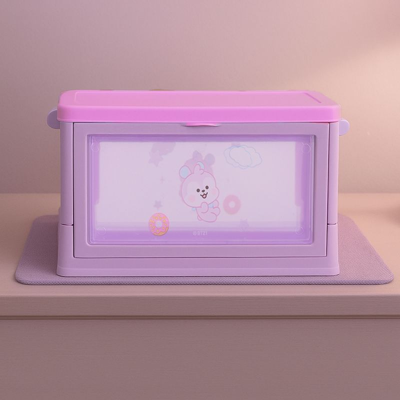 Organizador-De-Escritorio-BT21-Mang-Colecci-n-Baby-Sint-tico-Rosa-12x8-2x7-3-cm-2-31850