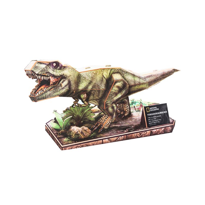 Rompecabezas-Tyrannosaurus-3D-44-Piezas-1-31612
