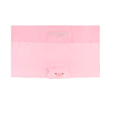 Manta Con Capucha Lulu La Cerdita Textil Rosa 140x90 cm