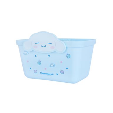 Cesta De Almacenamiento Sanrio Cinnamoroll Sintética Azul 19x13.5 cm