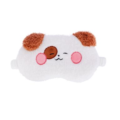 Antifaz Para Dormir Hámster Mini Pals Textil Blanco 20x10 cm