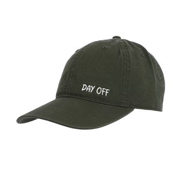 Gorra Con Tipografía Bordada Textil Verde Unitalla