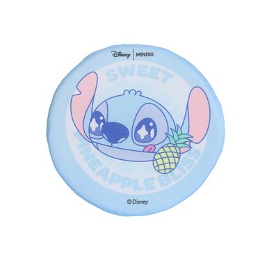 Disco Volador Disney Stitch Tipo Splash Textil Azul 17.5 cm