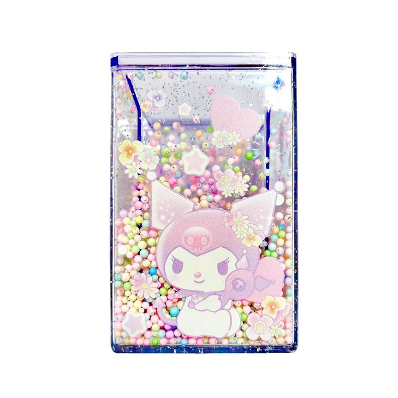 Organizador-De-Escritorio-Sanrio-Kuromi-Flower-Language-Sint-tico-Transparente-1-31793