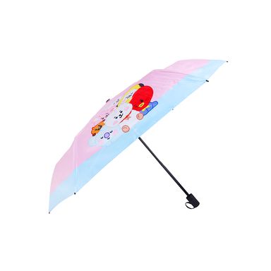 Paraguas BT21 Colección Baby Textil Rosa 53.5 cm