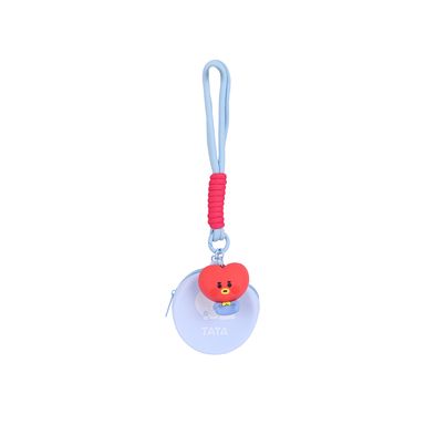 Funda Para Audífonos BT21 Tata Colección Baby Silicona Azul 24x8 cm